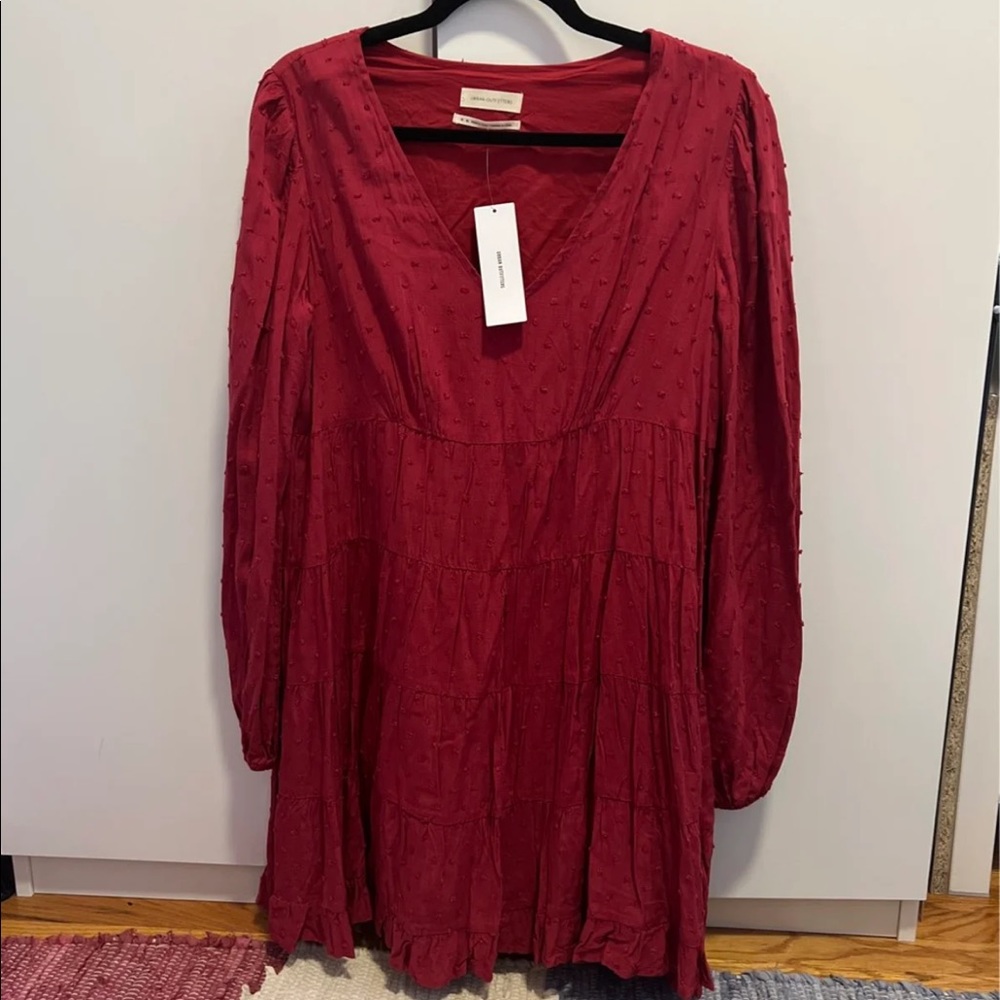 Urban Outfitters Tiered Dot Dress - M